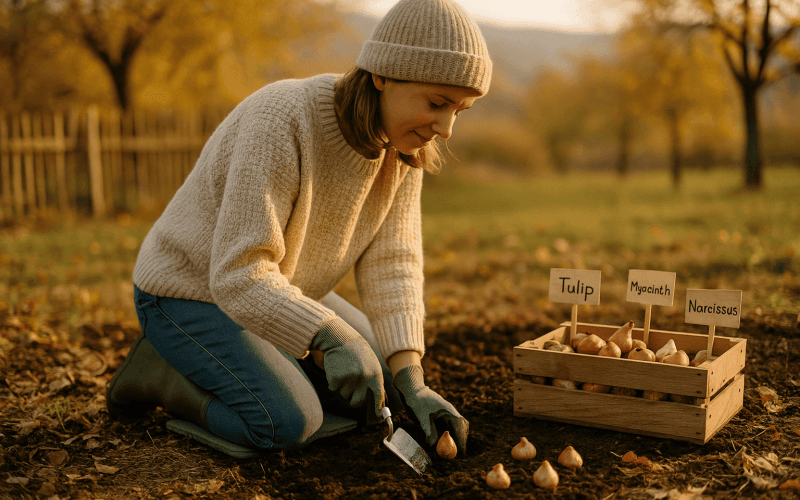 Când se plantează corect bulbii de flori de toamnă în România