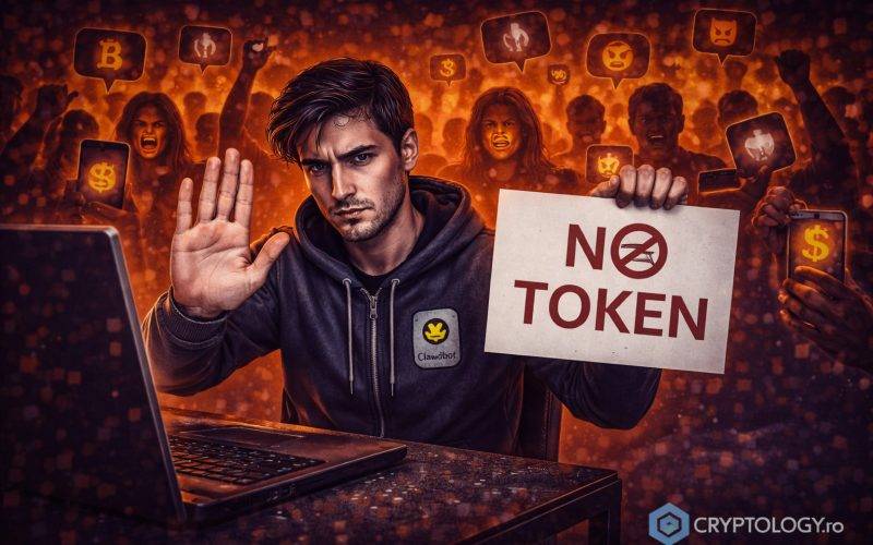Peter Steinberger, creatorul Clawdbot, le transmite celor din crypto - Nu voi face niciodată un token