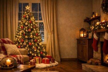 Ce dimensiune ar trebui să aibă bradul artificial de Crăciun în funcție de camera în care îl pui?