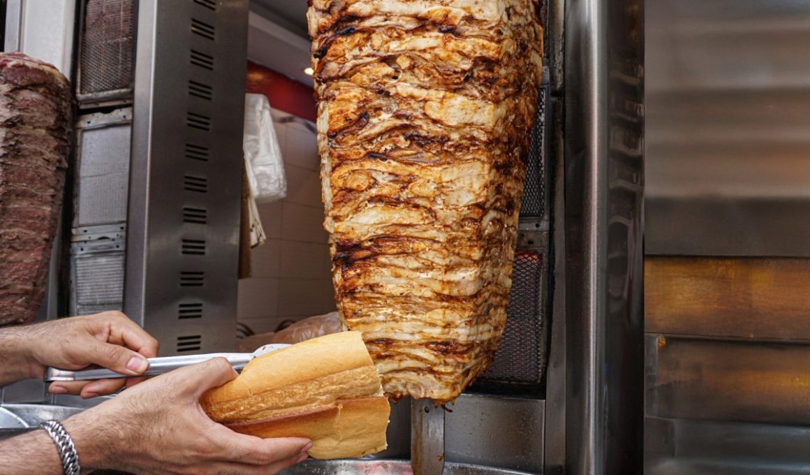 aparat kebab pe gaz
