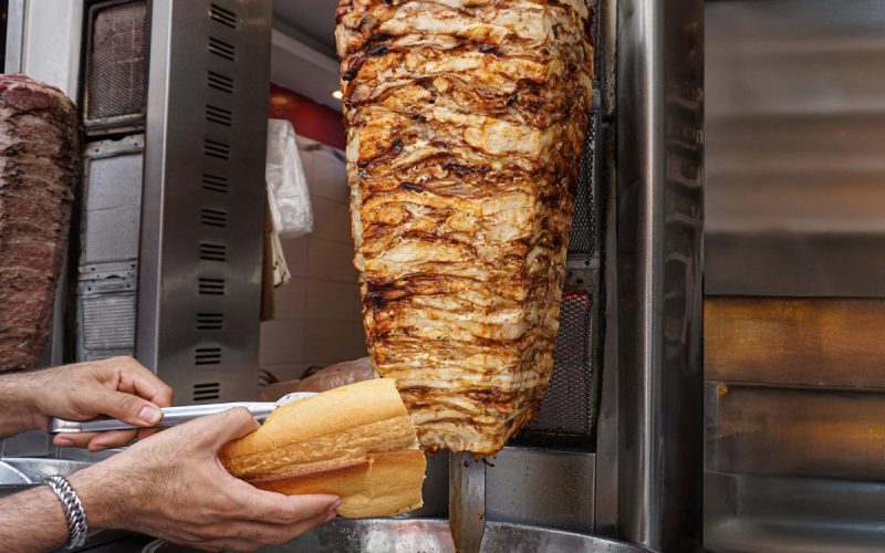 aparat kebab pe gaz
